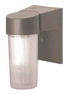 Monument Outdoor Wall Lantern Bronze 4-1/2 X 9 Inch  Uses (1) 13-Watt Plc Fluorescent Lamp