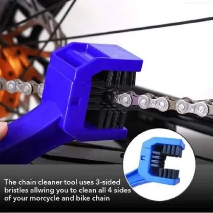 Multipurpose Motorcycle/Cycle Chain Cleaner Brush Bike Chain Clean Brush