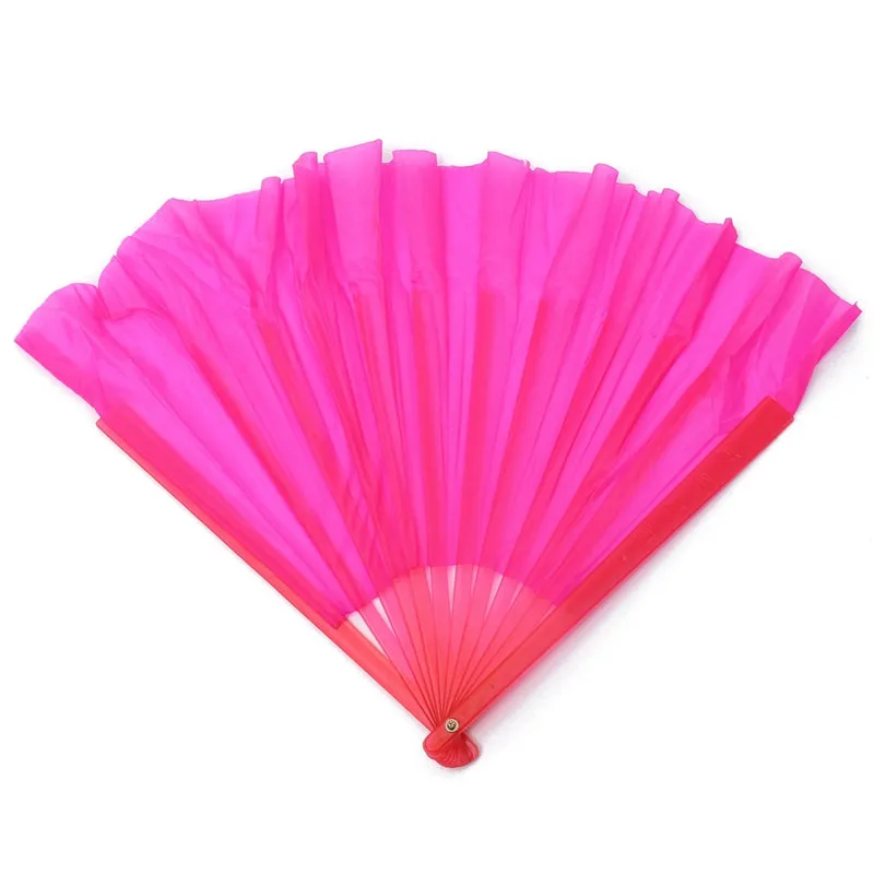 New Chinese Handmade Fan, Left Hand Fan, Folding Fan, Martial Arts Crafts, 41cm