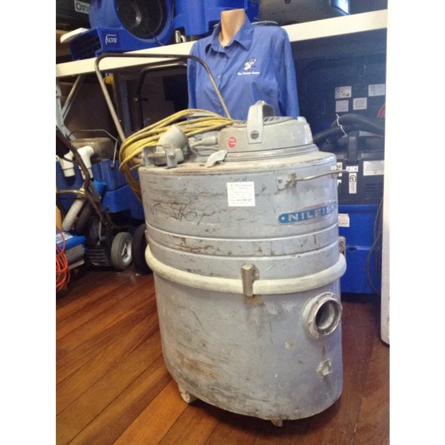 Nilfisk GM82 HEPA Filtered Twin Motor Industrial Vacuum Cleaner Now Obsolete