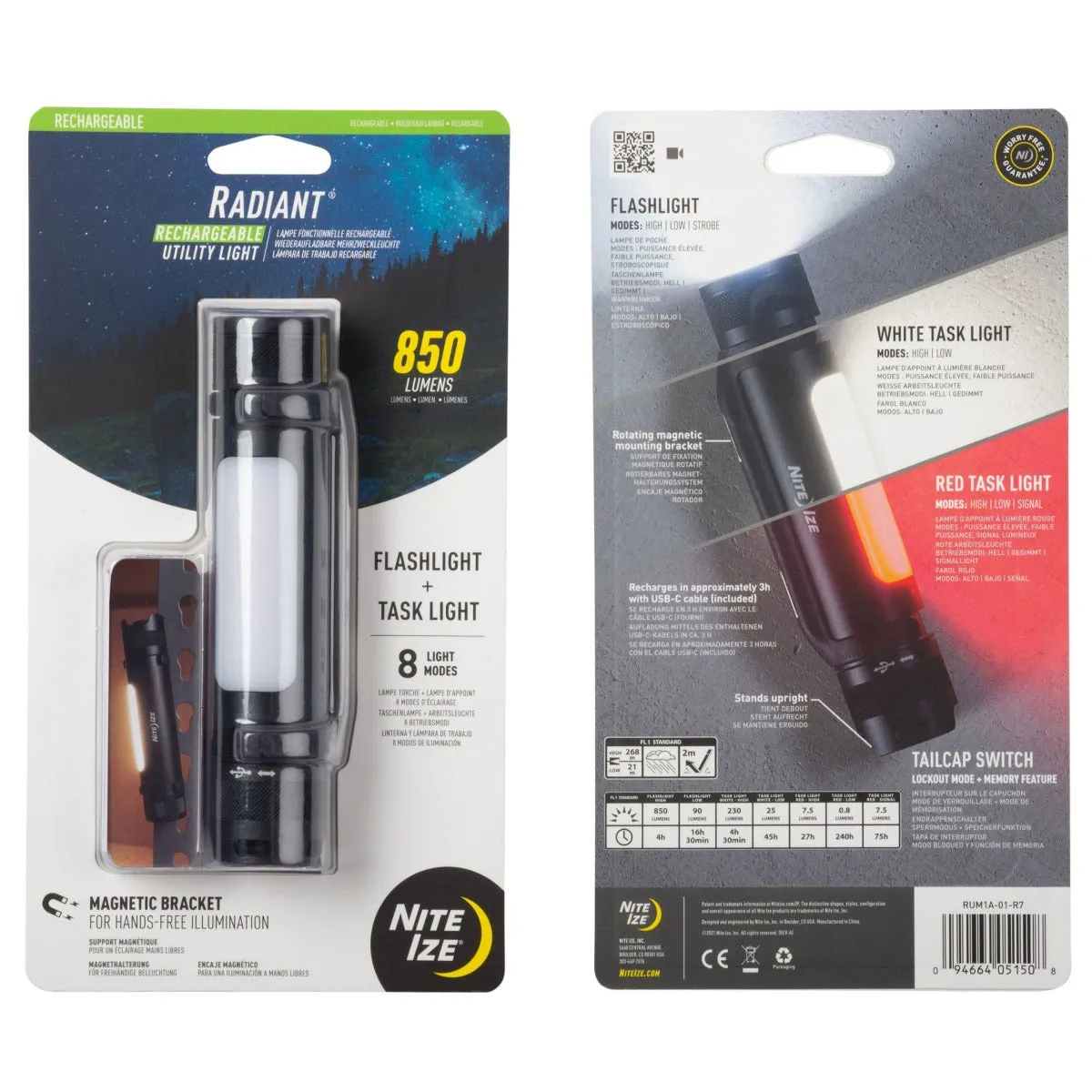 Nite Ize Radiant® Rechargeable Utility Light