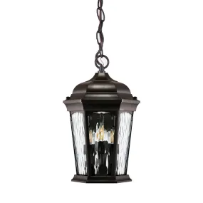 Outdoor Hanging Pendant Lantern Light Fixture (4-Pack)