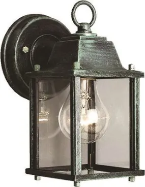 Outdoor Wall Lantern Verde 8-3/4 X 4 Inch  Uses (1) 60-Watt Medium Base Lamp