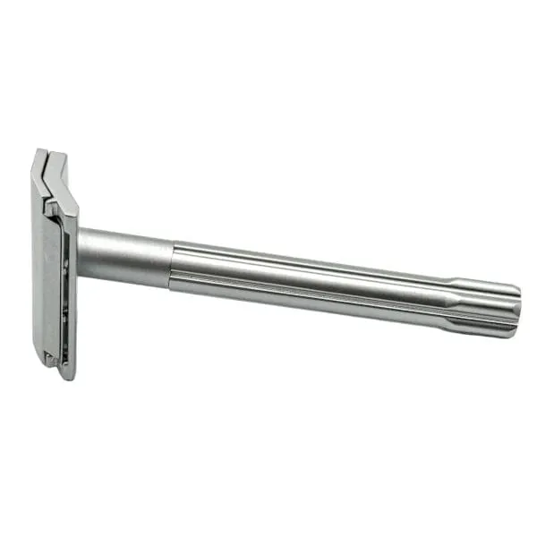 Parker SoloEdge Single Edge Safety Razor (Satin Chrome)