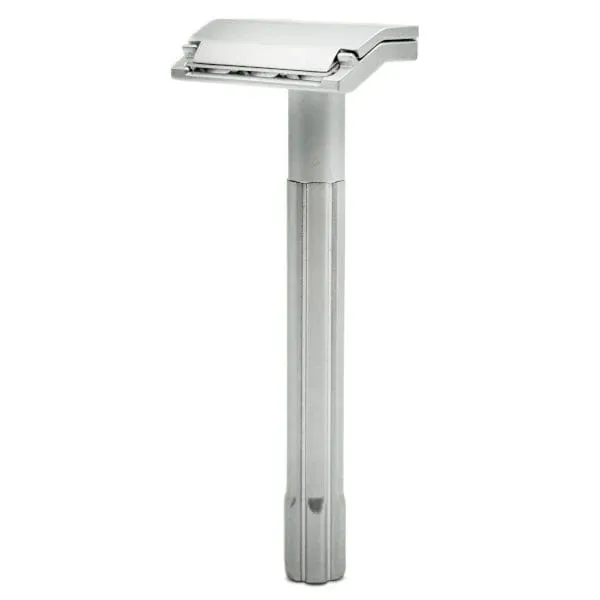 Parker SoloEdge Single Edge Safety Razor (Satin Chrome)