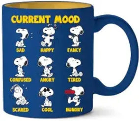 Peanuts Snoopy Moods 20oz Ceramic Mug