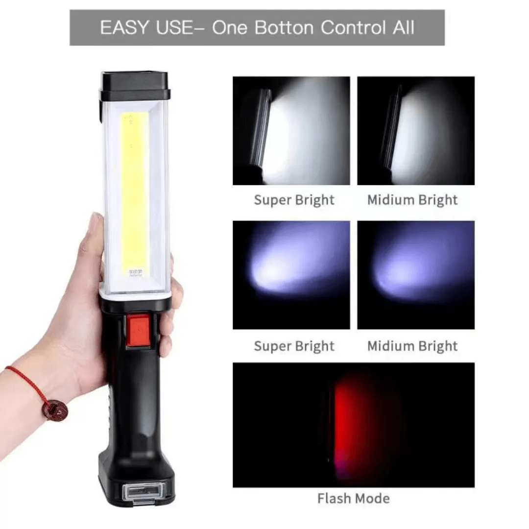 PORTABLE VEHICLE INSPECTION LIGHT/DANGER WAND