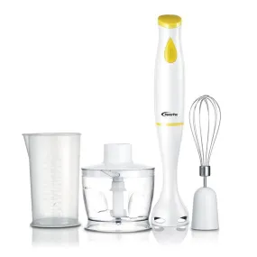 POWERPAC PPBL383 3 IN 1 HAND BLENDER SET (CHOPPER & BEAKER WHISK) 200W