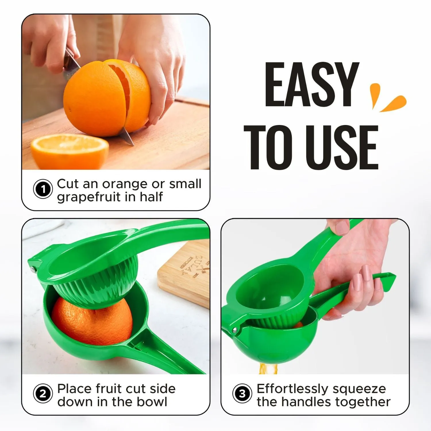 Premium Quality Metal Orange Squeezer Citrus Juicer