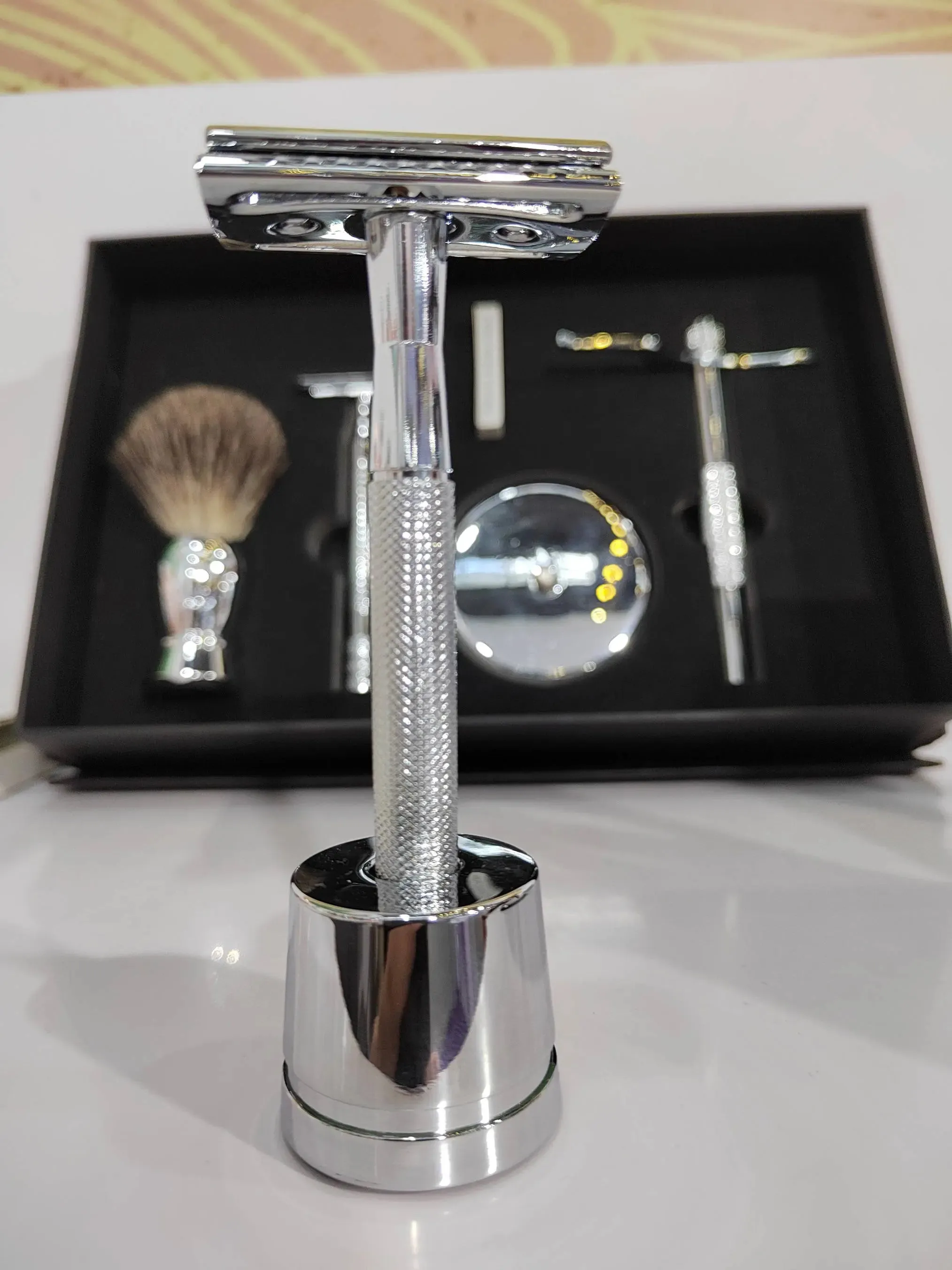 Premium Stainless Steel Double Edge Safety Razor