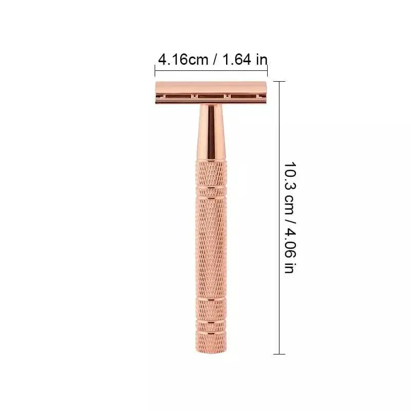 Premium Stainless Steel Double Edge Safety Razor