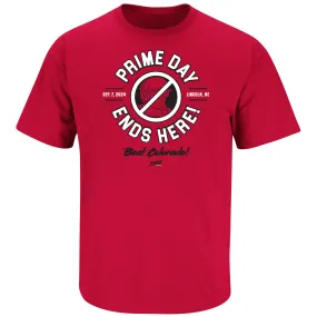 Prime Day Ends Here - Beat Colorado T-Shirt for Nebraska College Fans (SM-5XL)