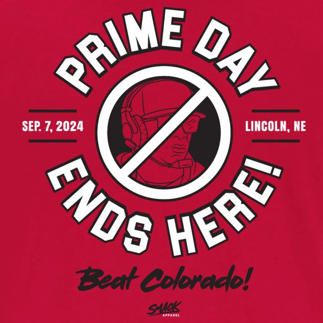 Prime Day Ends Here - Beat Colorado T-Shirt for Nebraska College Fans (SM-5XL)