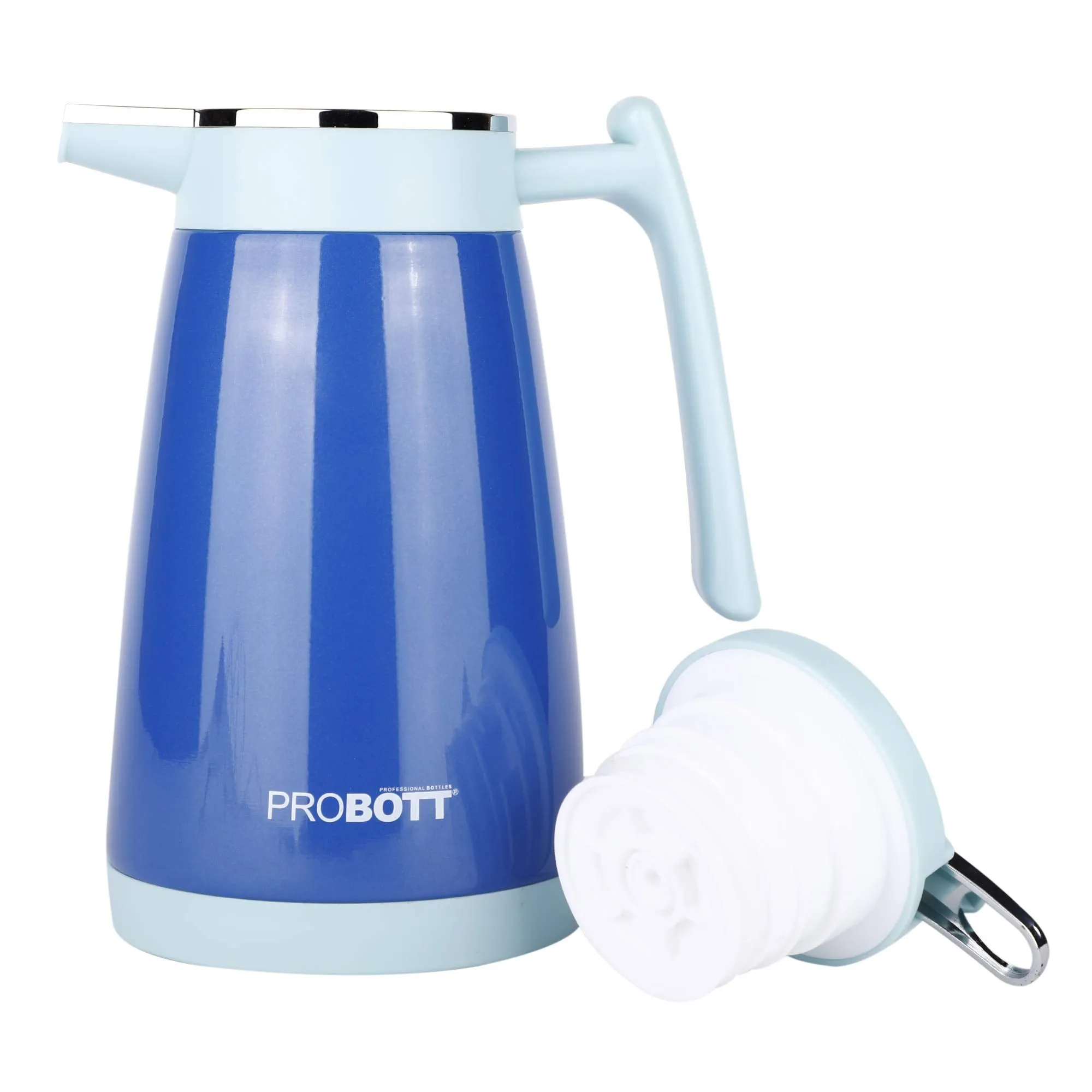 PROBOTT Thermosteel Mocha Tea Coffee Pot 1600ml Each - Assorted (Pack of 4)