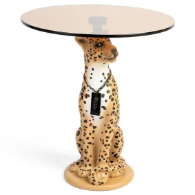 Proudly Crowned Panther Side Table