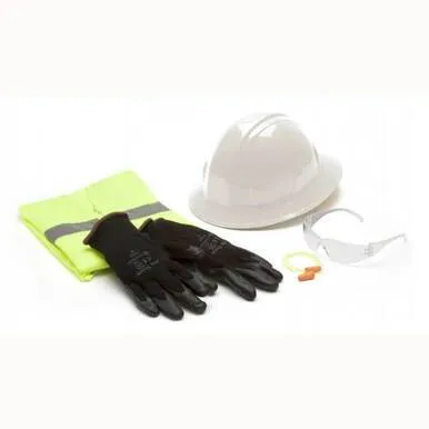 Pyramex New Hire Kit: SL Series Full Brim, Clear Glasses