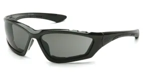 Pyramex SB8720DTP Accurist Black Safety Glasses W/ Gray Anti-Fog Lens (12 each)