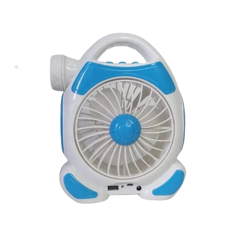 Rechargable Emergency Fan With Light F51-8-1389