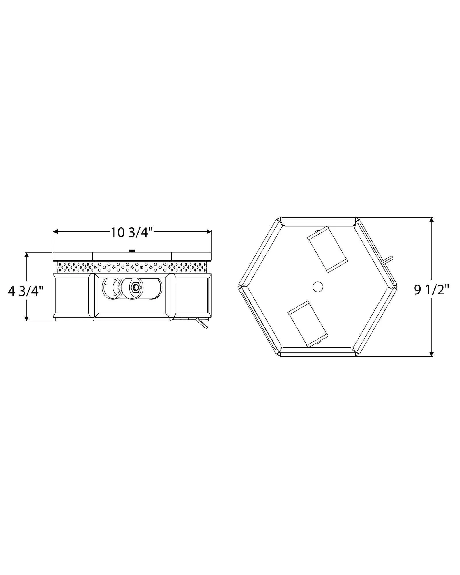 Rectangular Window Flush Mount