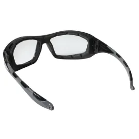 RP210AF MCR Safety RP2 Series Safety Glasses, Clear Lens, Black Frame