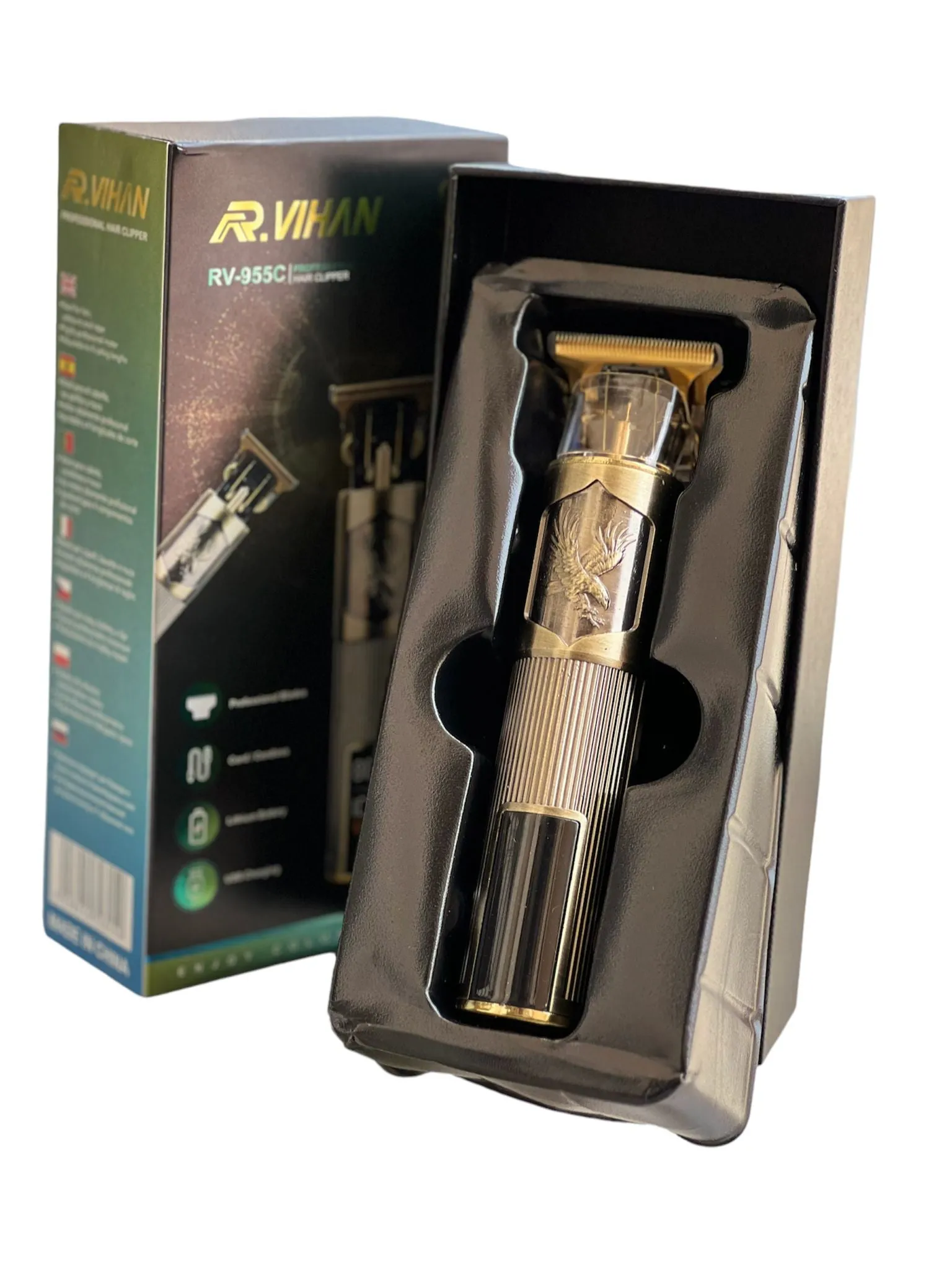 R.VIHAN Professional Hair Clipper RV-955C