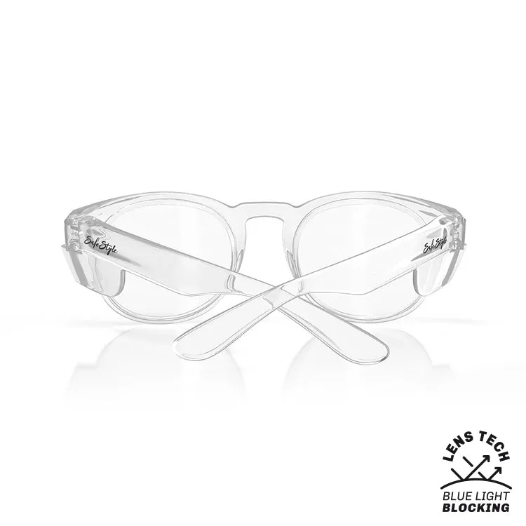 Safestyle Cruisers Clear Frame Blue Light Blocking Lens (CRCB100)