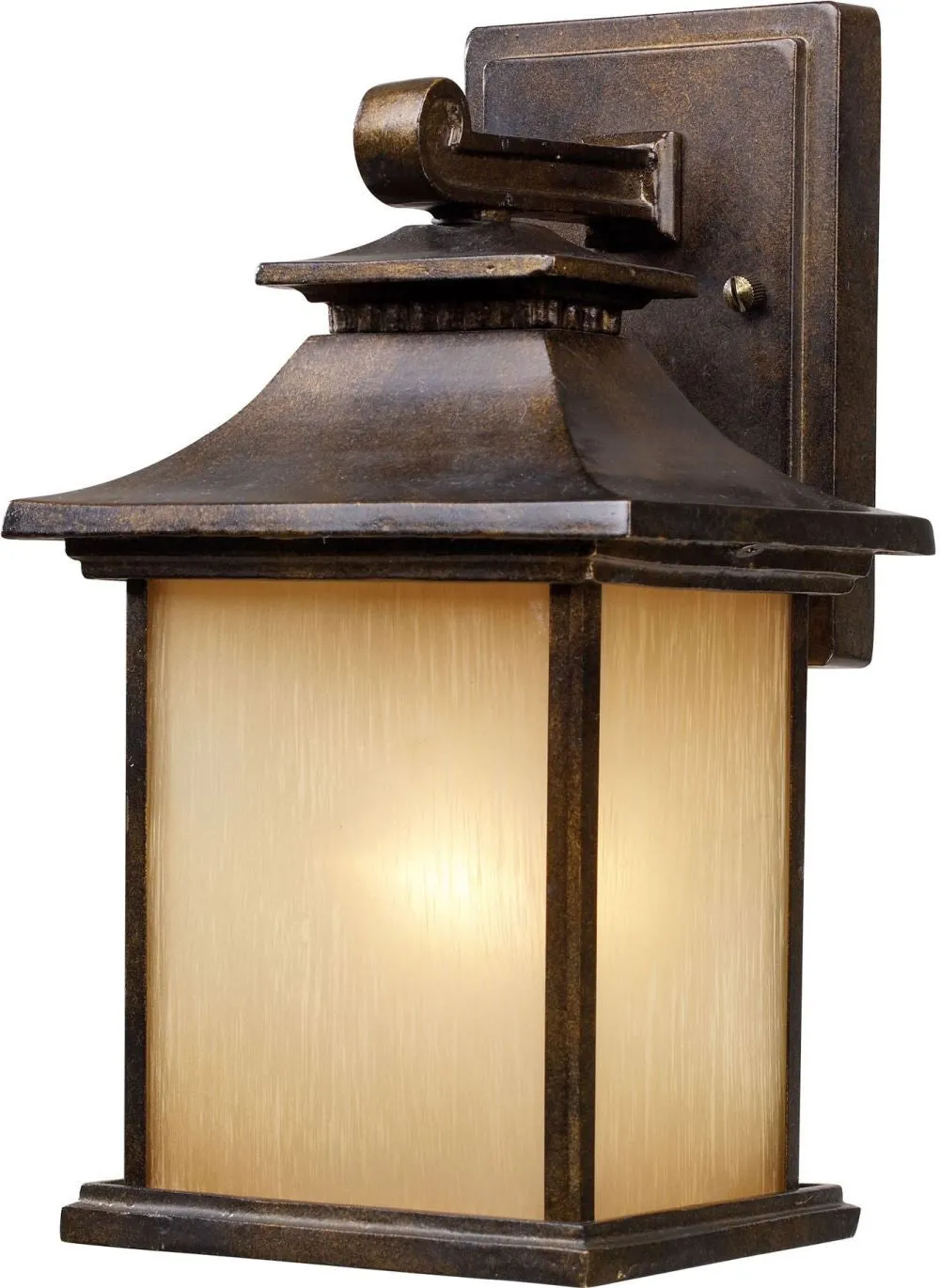 San Gabriel 1 Light Outdoor Sconce In Hazelnut Bronze