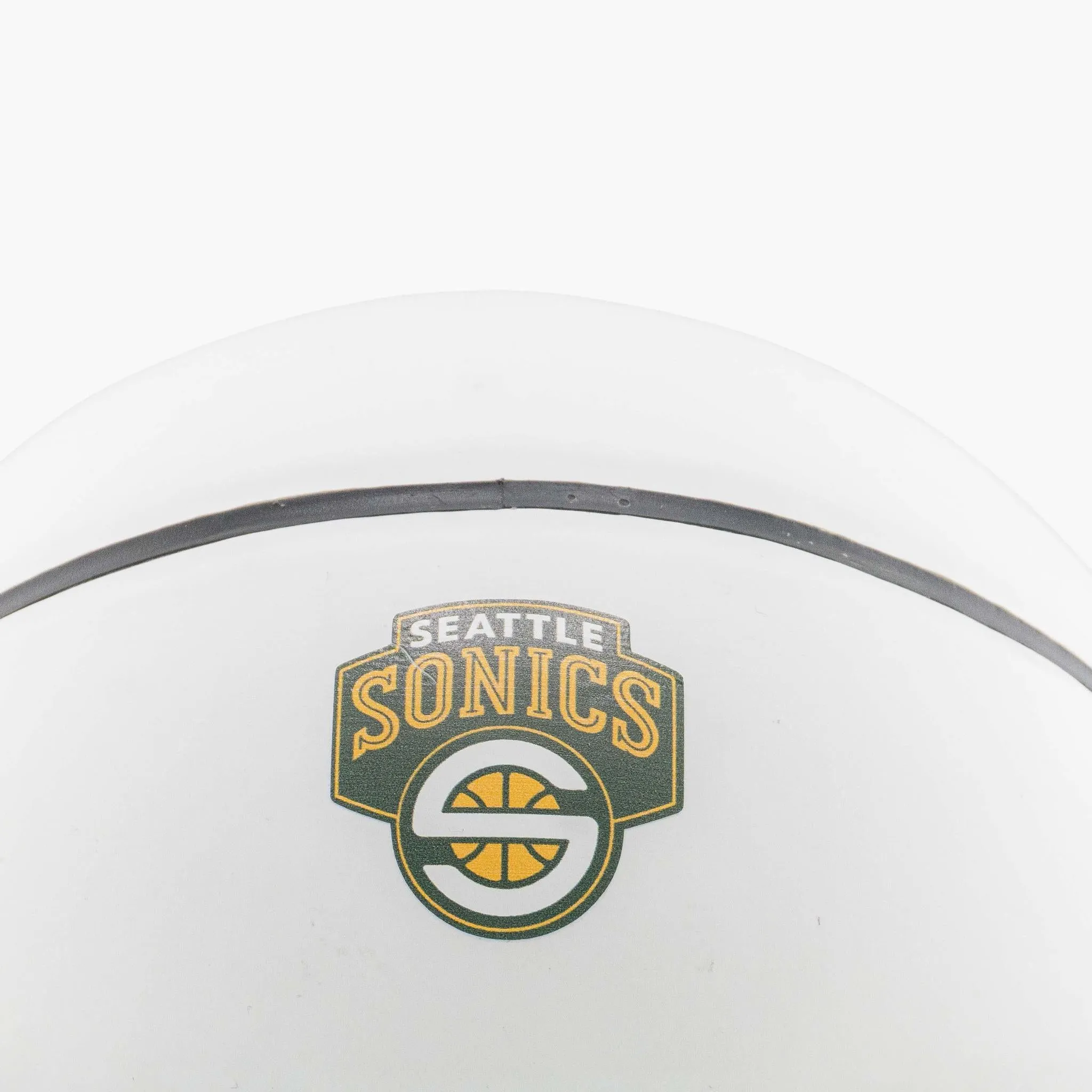 Seattle SuperSonics "S" Logo Autograph Mini Basketball