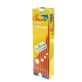 Shark Super Chrome Double Edge Safety Razor Blades, Pack of 100