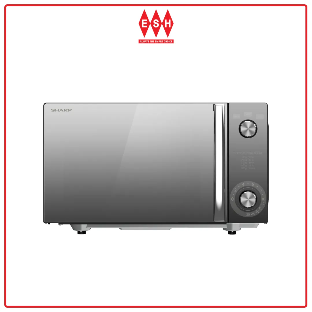 Sharp R2121FGK 20L Mechanical Dial Flatbed Microwave Oven