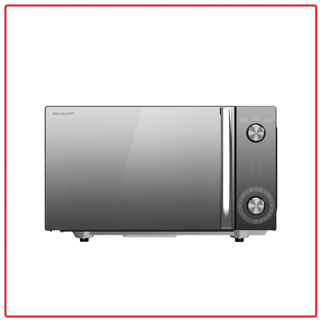 Sharp R2121FGK 20L Mechanical Dial Flatbed Microwave Oven