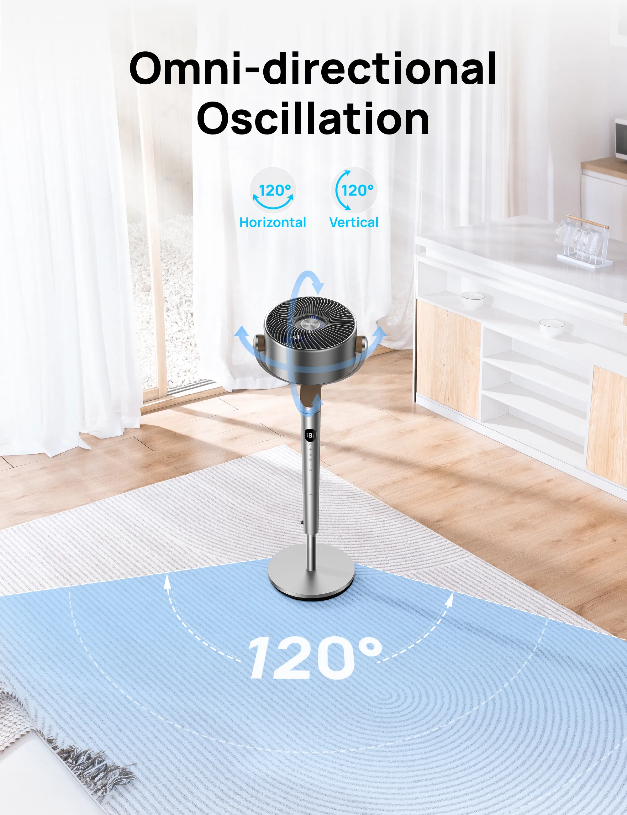 Smart Air Circulator PolyFan 502S