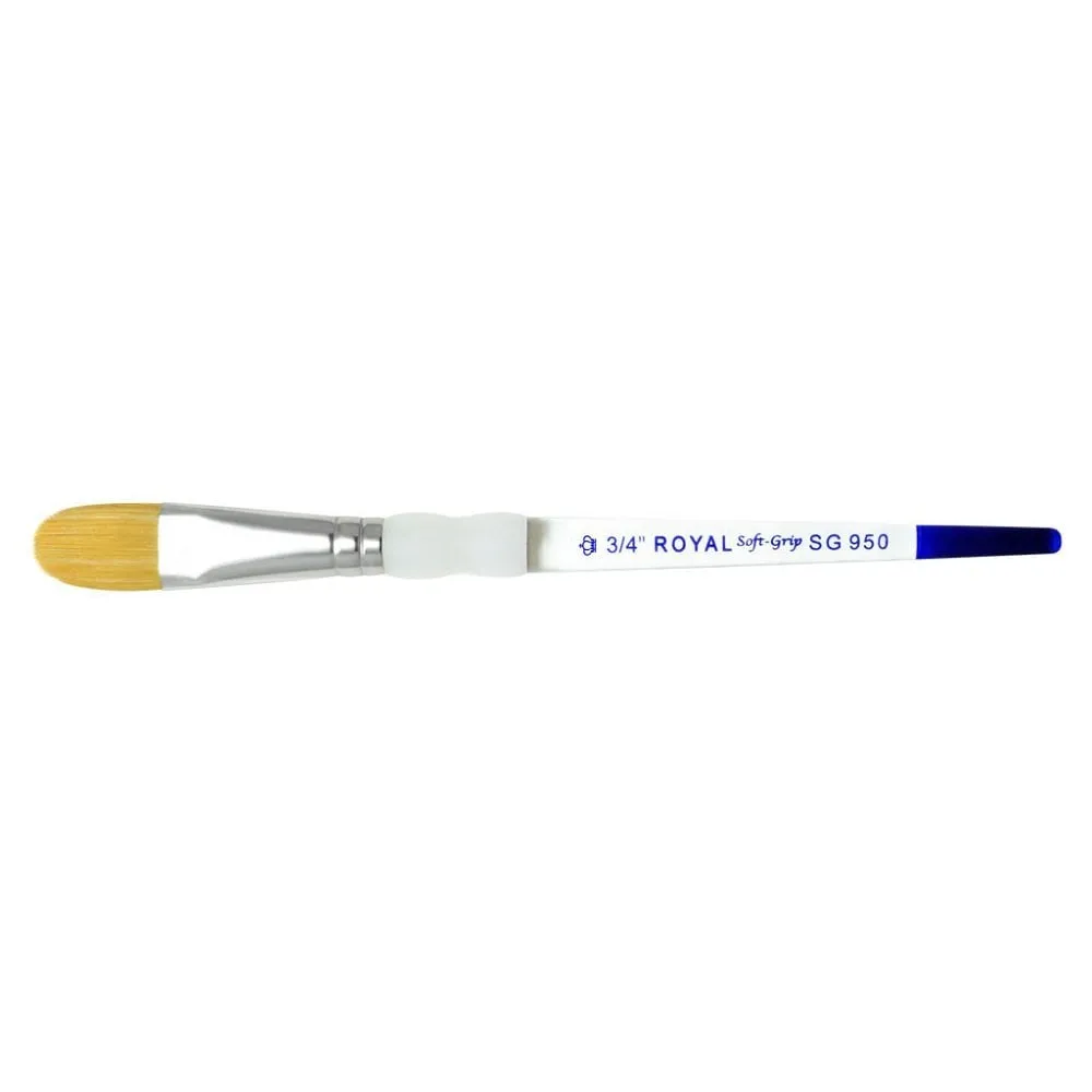 SOFT GRIP OVAL WASH BRUSH - SG950 3-4