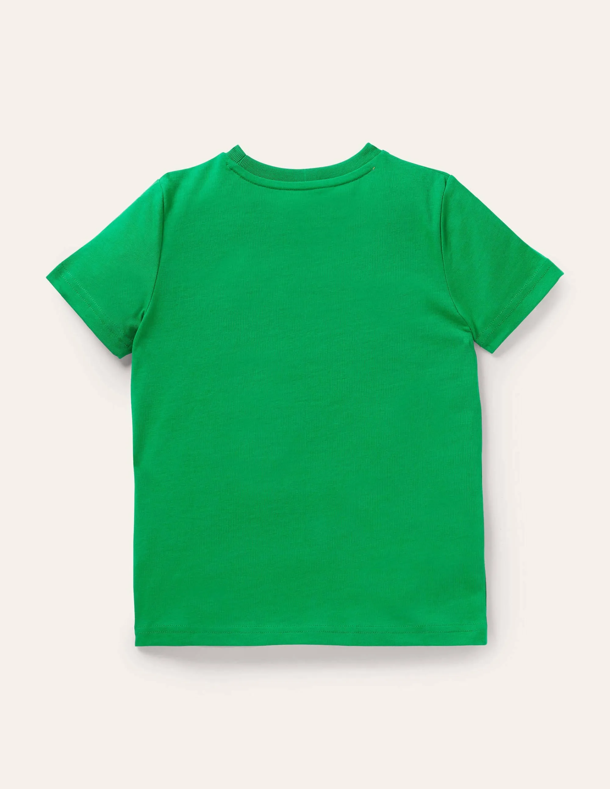 Sport Printed Graphic T-shirt-Highland Green Tennis