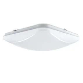 Square 14" LED Puff Flushmount, 4000K