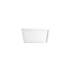 Square 3500K 90CRI LED Flush Mount in White