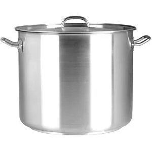 Stockpot-Stainless Steel 25.5Lt 320X320mm W/Lid