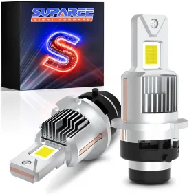 SUPAREE D4S D4R LED Headlight Bulbs 35W with Cooling Fan