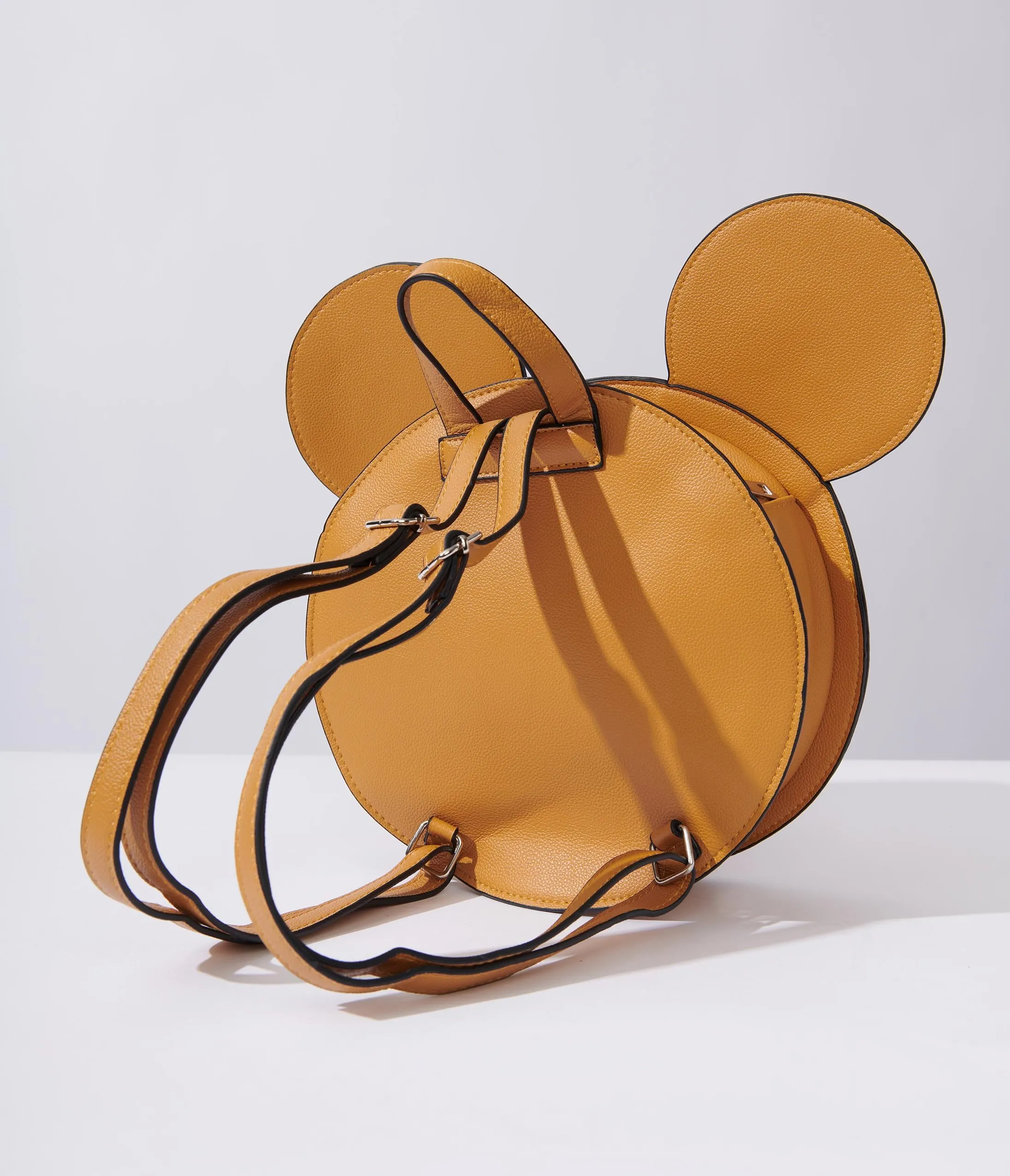 Tan & Pink Concha Mouse Mini Backpack