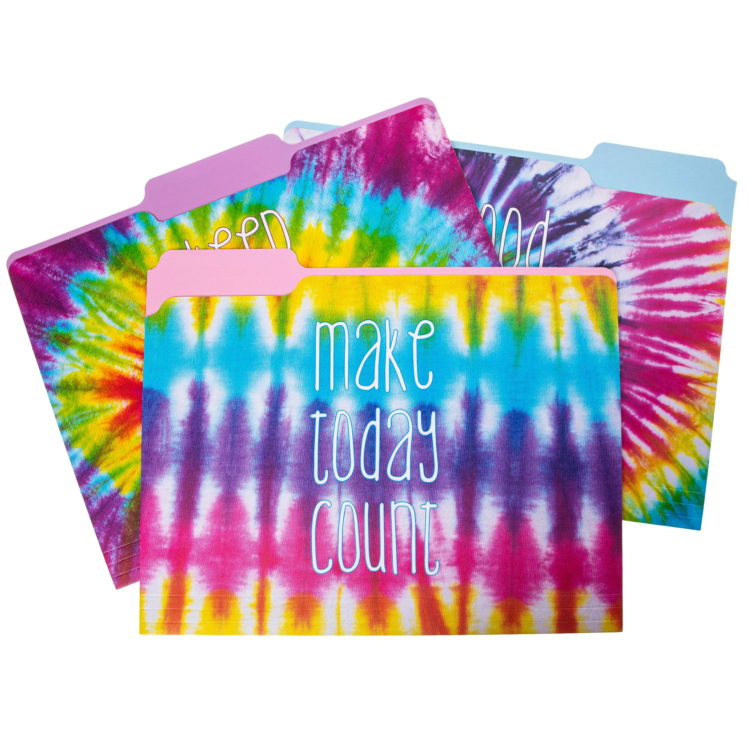 Tie Dye File Folder Set