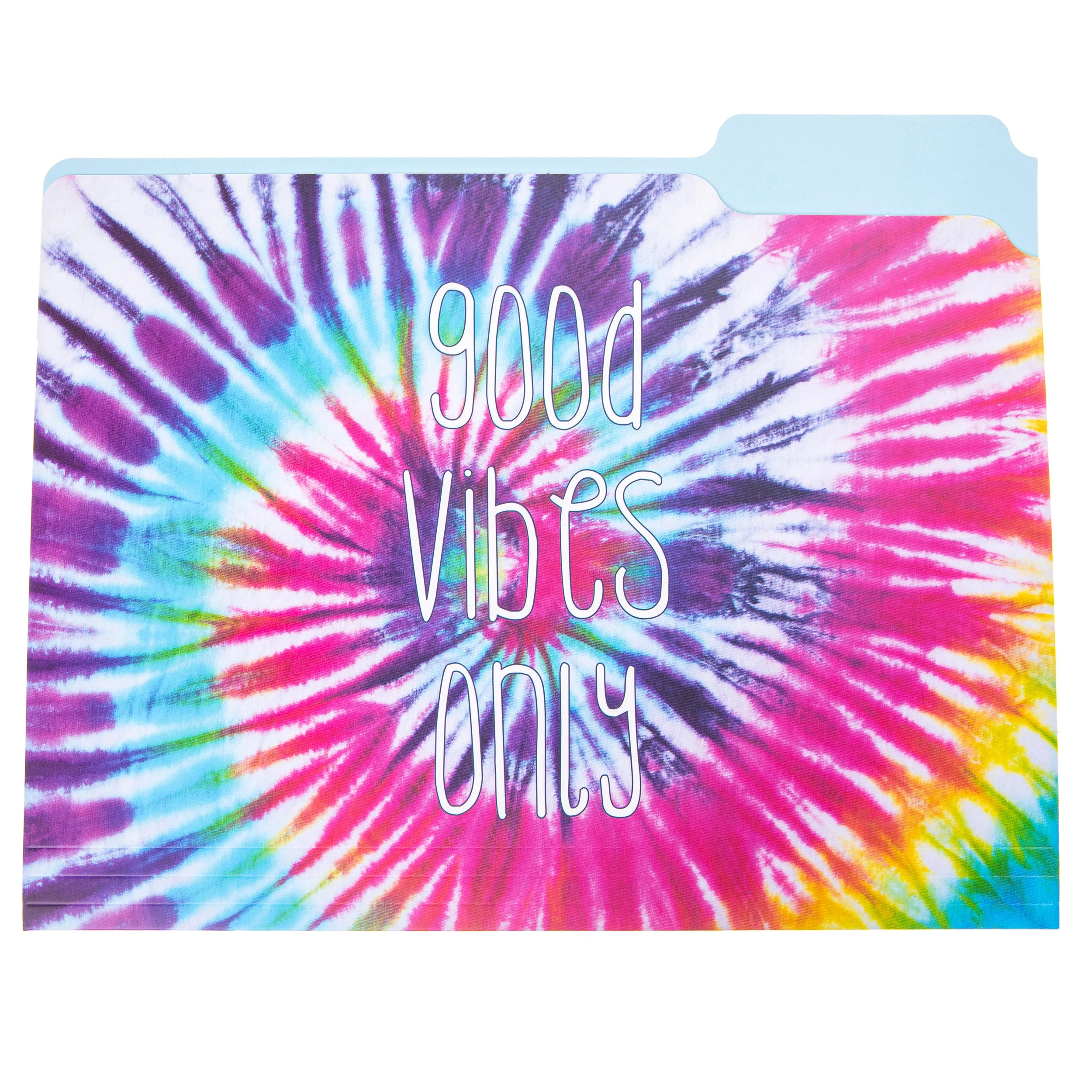 Tie Dye File Folder Set