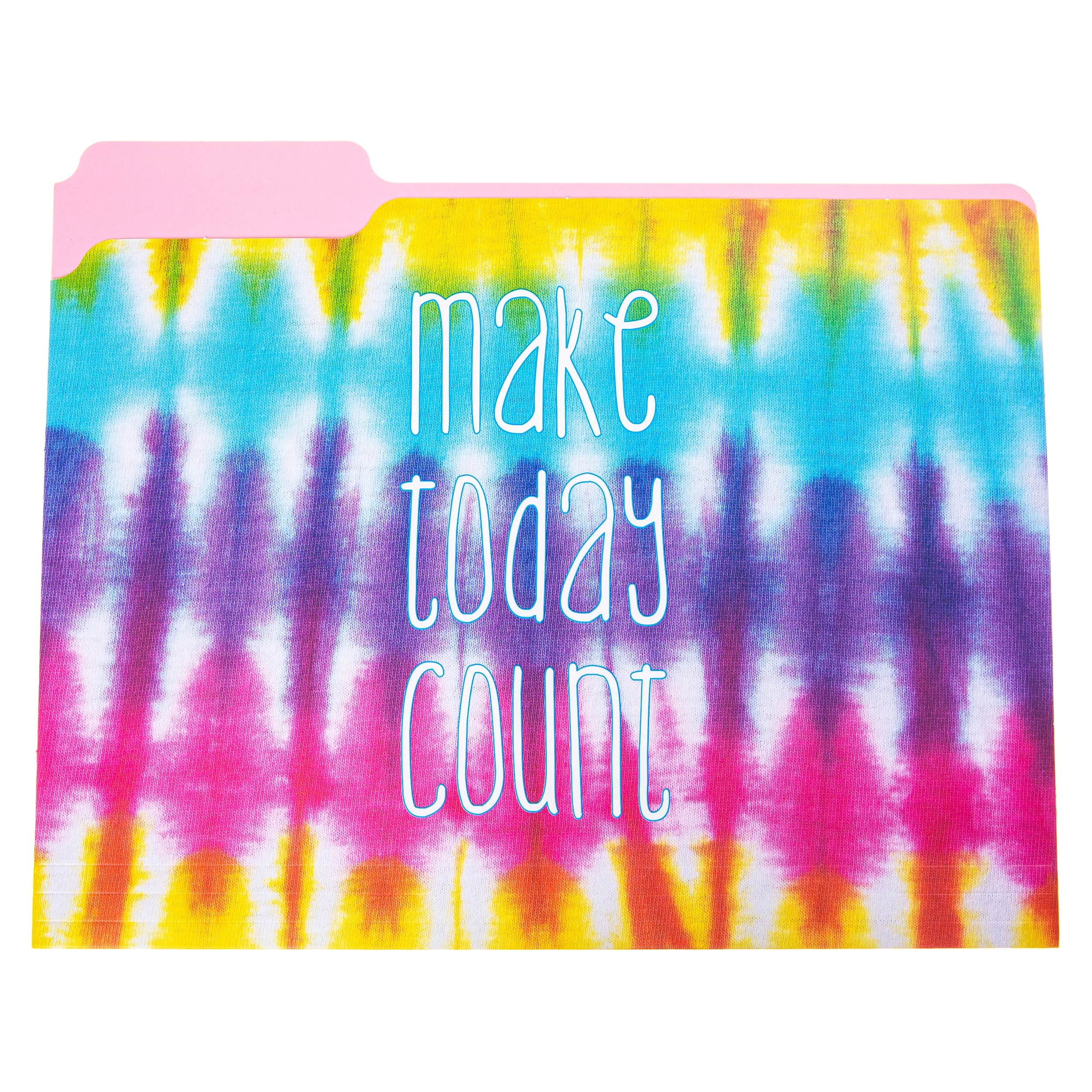 Tie Dye File Folder Set