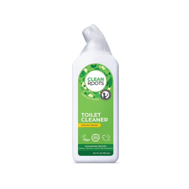 Toilet Cleaner 750mL/25.3 Fl. Oz. (Plant-Based All Natural Organic Orange)