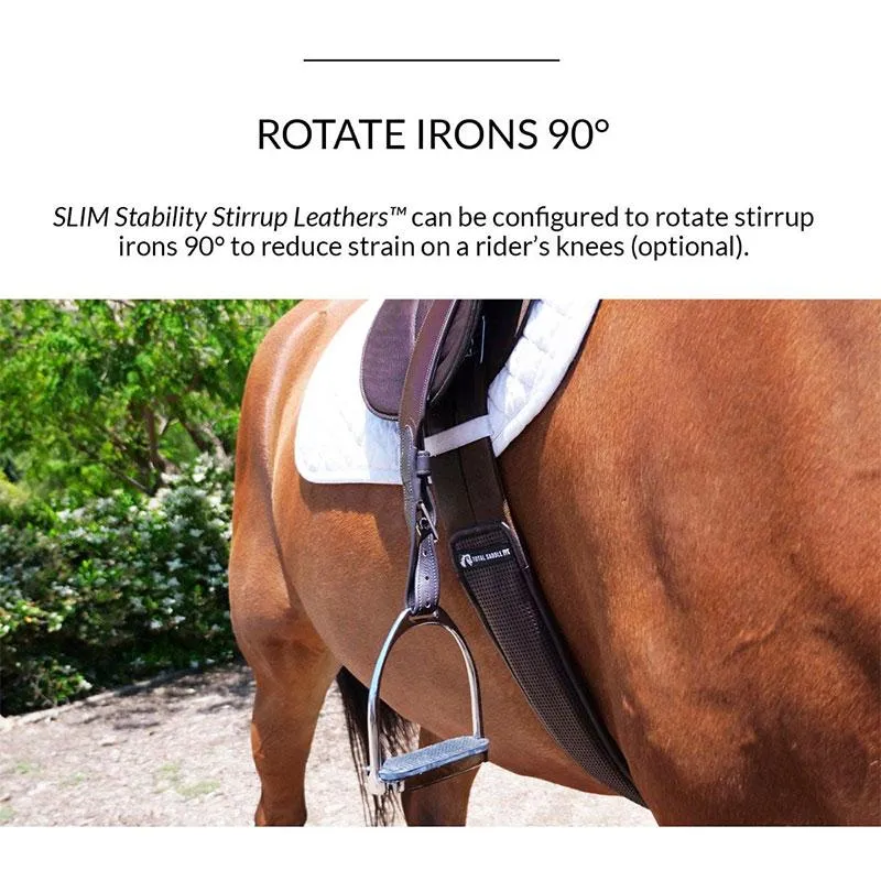 Total Saddle Fit SLIM Stability Stirrup Leathers