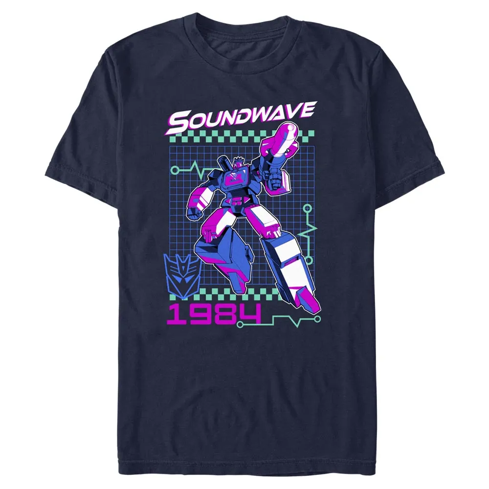 Transformers Soundwave Retro Men's T-Shirt