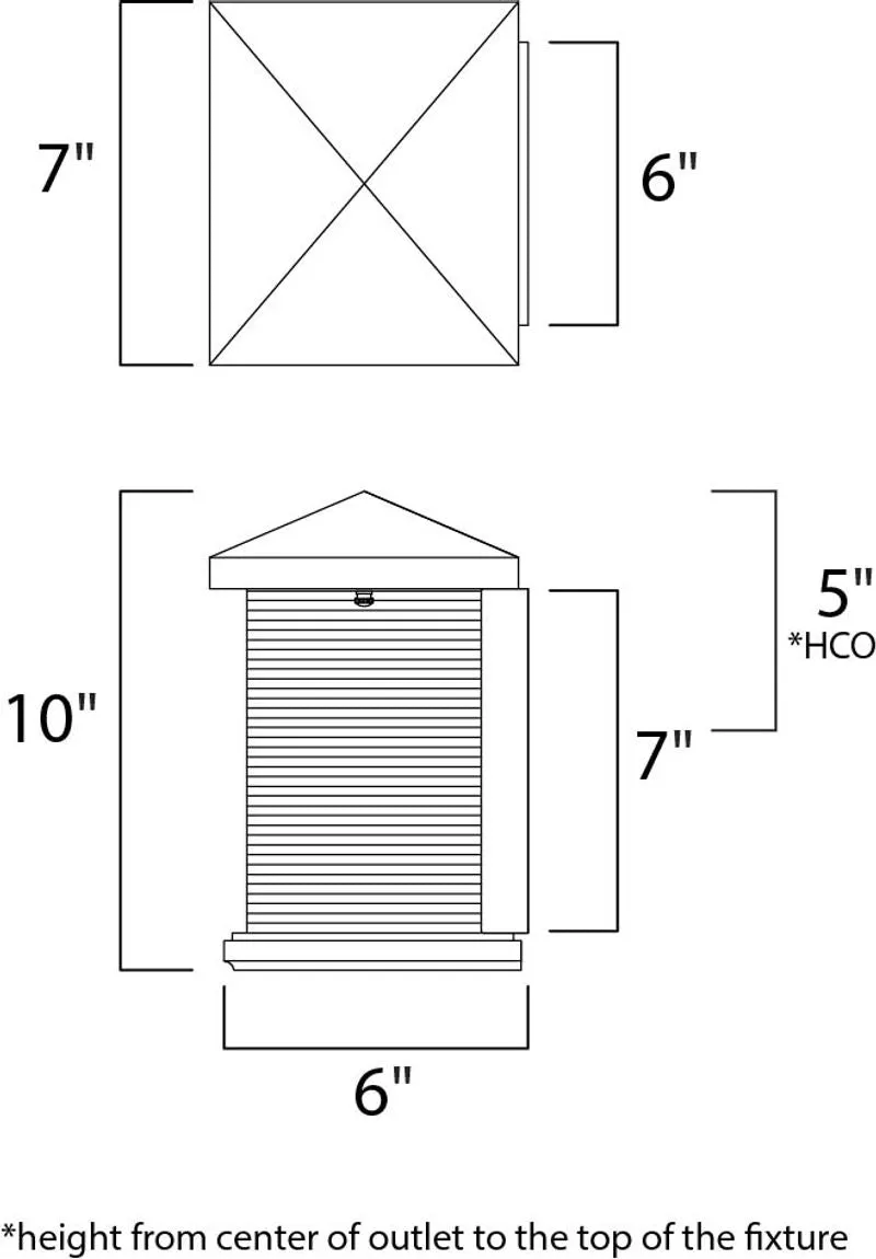 Triumph VX Outdoor Wall Mount