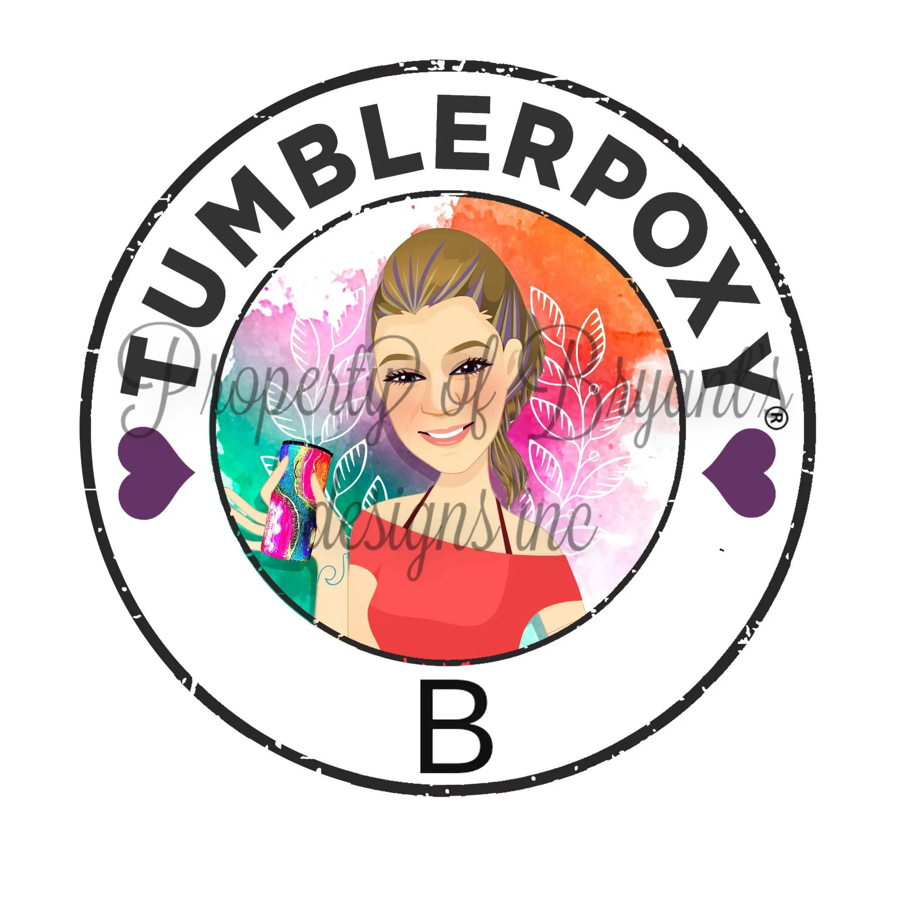 TUMBLERPOXY LABELS *DIGITAL FILES*