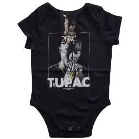 Tupac Shakur Black Babygrow - 2Pac Praying