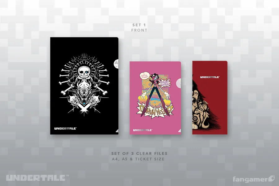 UNDERTALE Clear File Set 1