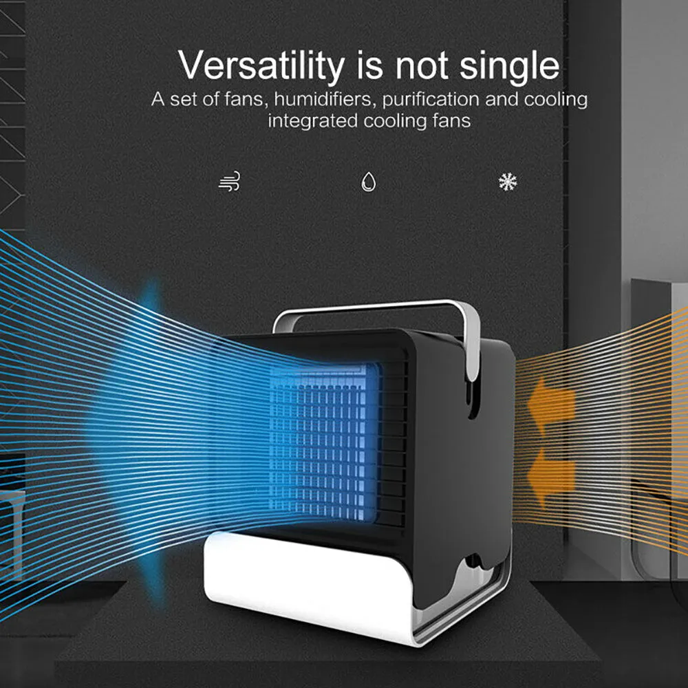 USB Mini Air Cooler with Negative Ion Technology